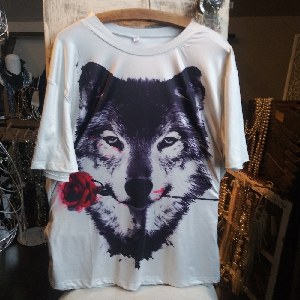 Wolf Short Sleeve Jersey Tee
